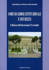 Segnaposto Comunicazione istituzionale e sicurezza.Il Ministero dell`Interno dopo l`11 Settembre